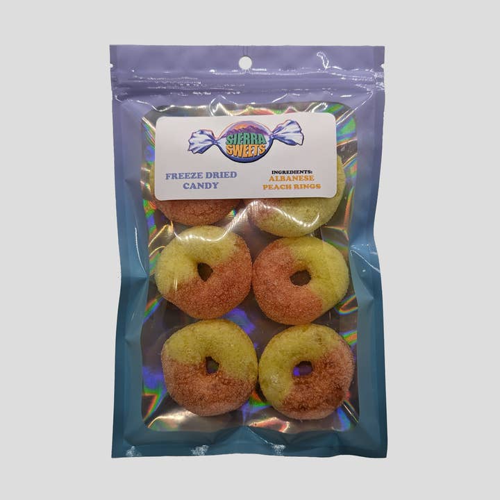 Peach Rings for wholesale by Sierra Sweets