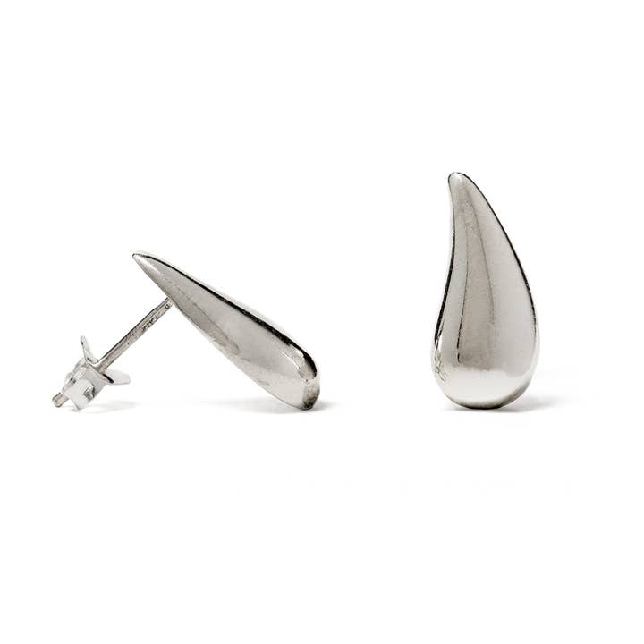 Orecchino Pendente Goccia Allungata In Argento per la vendita all'ingrosso da parte di El Expreso de Oriente