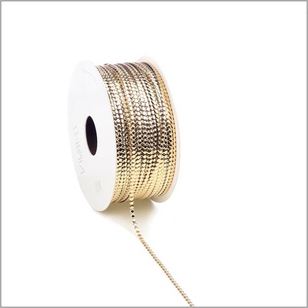 Mini Art Products - Wholesale Craft Supplies - Circle Cord - Gold - 3mm x 50 m0