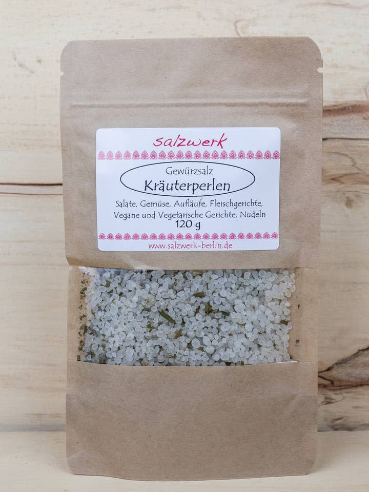 Herb pearls for wholesale by Salzwerk Berlin