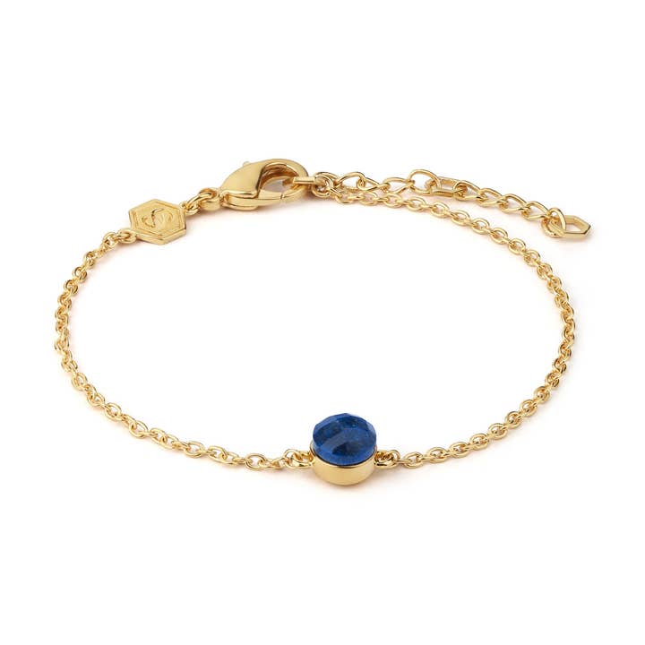 Aurora bracelet in Lapis Lazuli stone for wholesale by Sloya