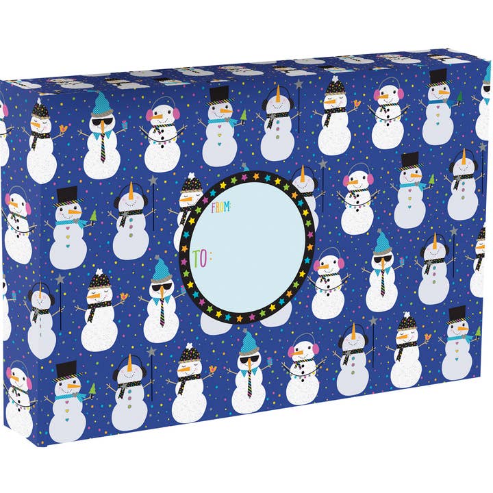 Snowman Party Mailing Boxes - Large for wholesale by Jillson & Roberts