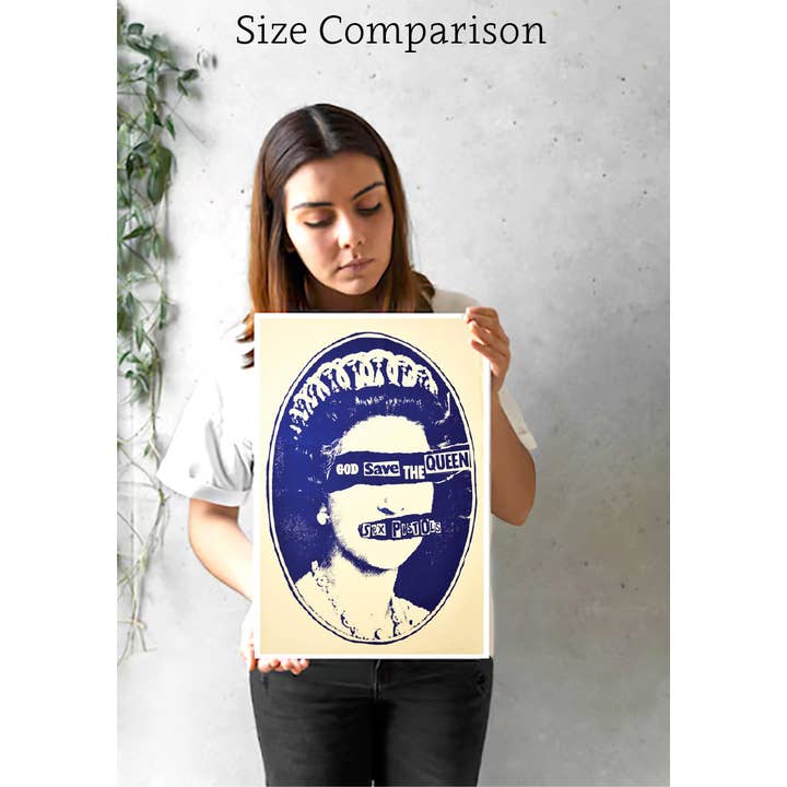 Black Market Art - Wholesale Art Print - Save the Queen - Concert Poster Art Print