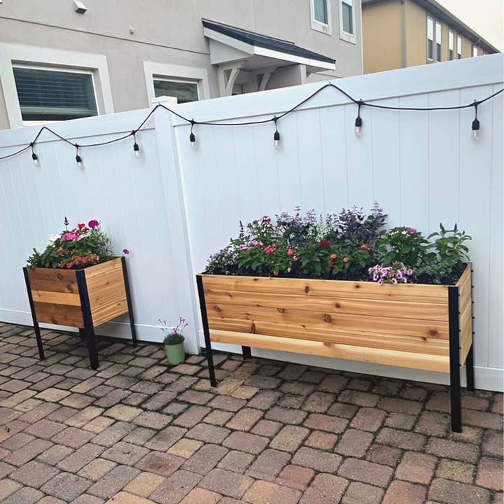 Cedar Planters - Wholesale Planter Box - 18" x 60" Raised Garden Bed9