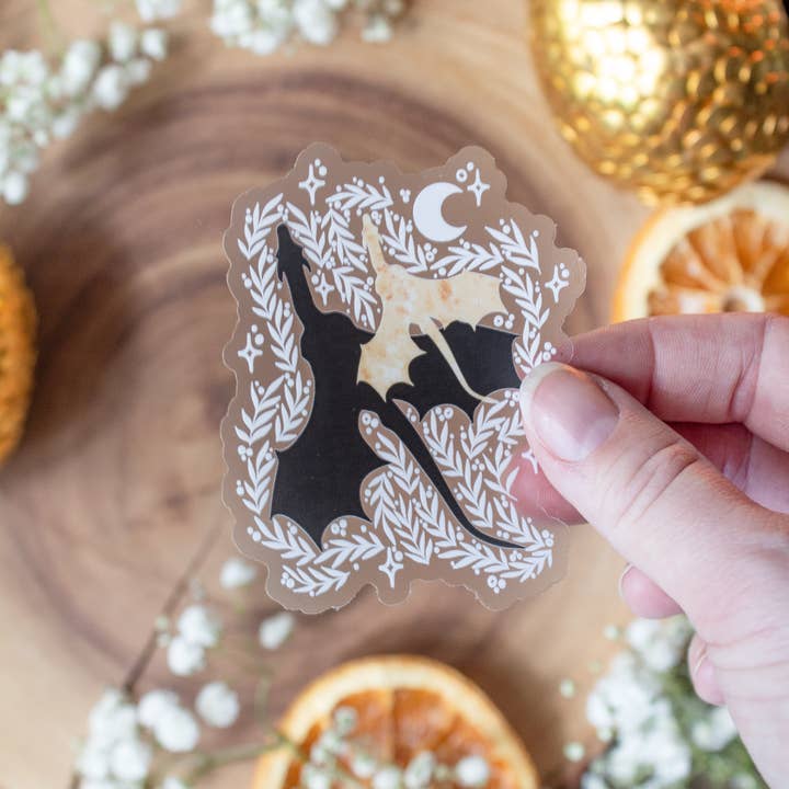 Meaggie Moos - Wholesale Sticker - Fourth Wing | Double Trouble | Tairn and Andarna Signet1