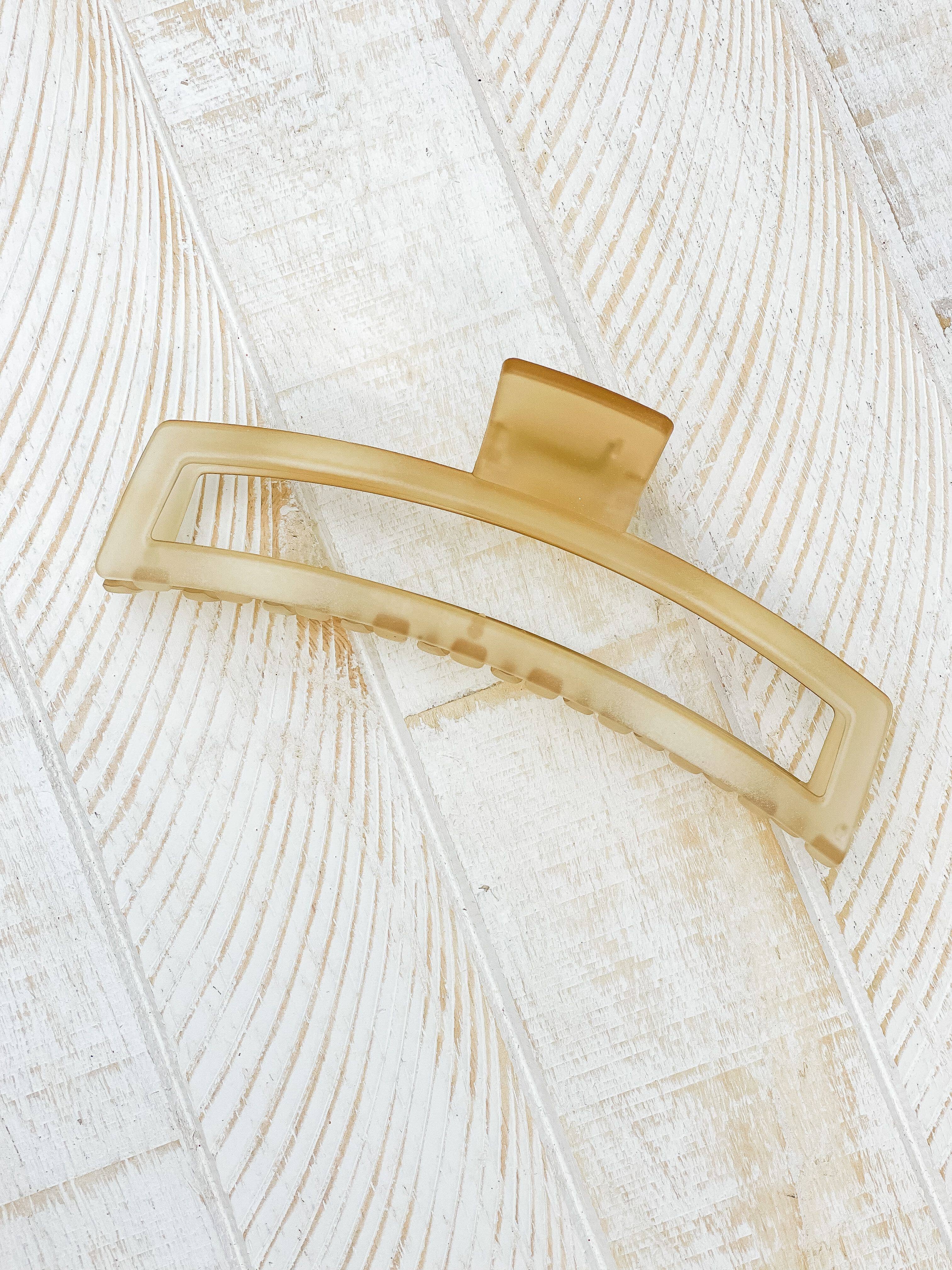 Prep Obsessed Wholesale - Wholesale Hair Clip - Women's - Giant Frosted Claw Clip0