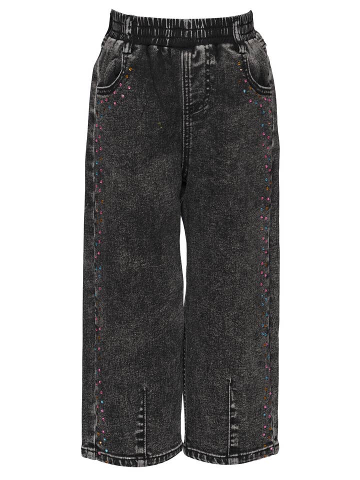 TØNDEJEANS MED RHINESTENDETALJER for engroshandel hos Hannah Banana , Baby Sara