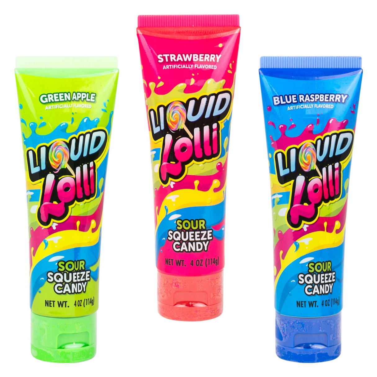 I Got Your Candy - Wholesale Lollipop - Koko's Liquid Lolli Sour Squeeze 4oz 12ct1