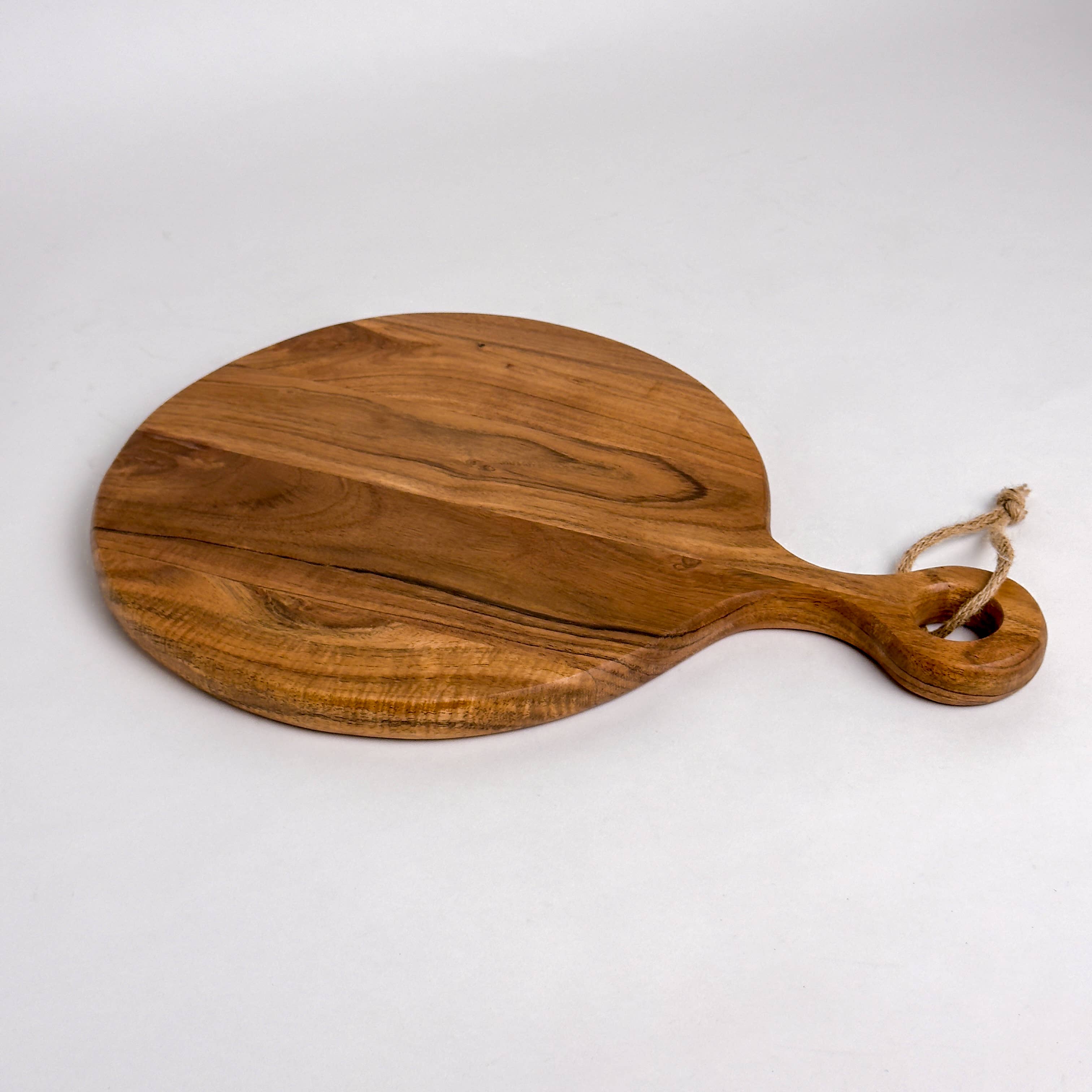 India Handicrafts Inc - Wholesale Cutting Board - LG Acacia Wood Cutting Board with Handle sku#713252