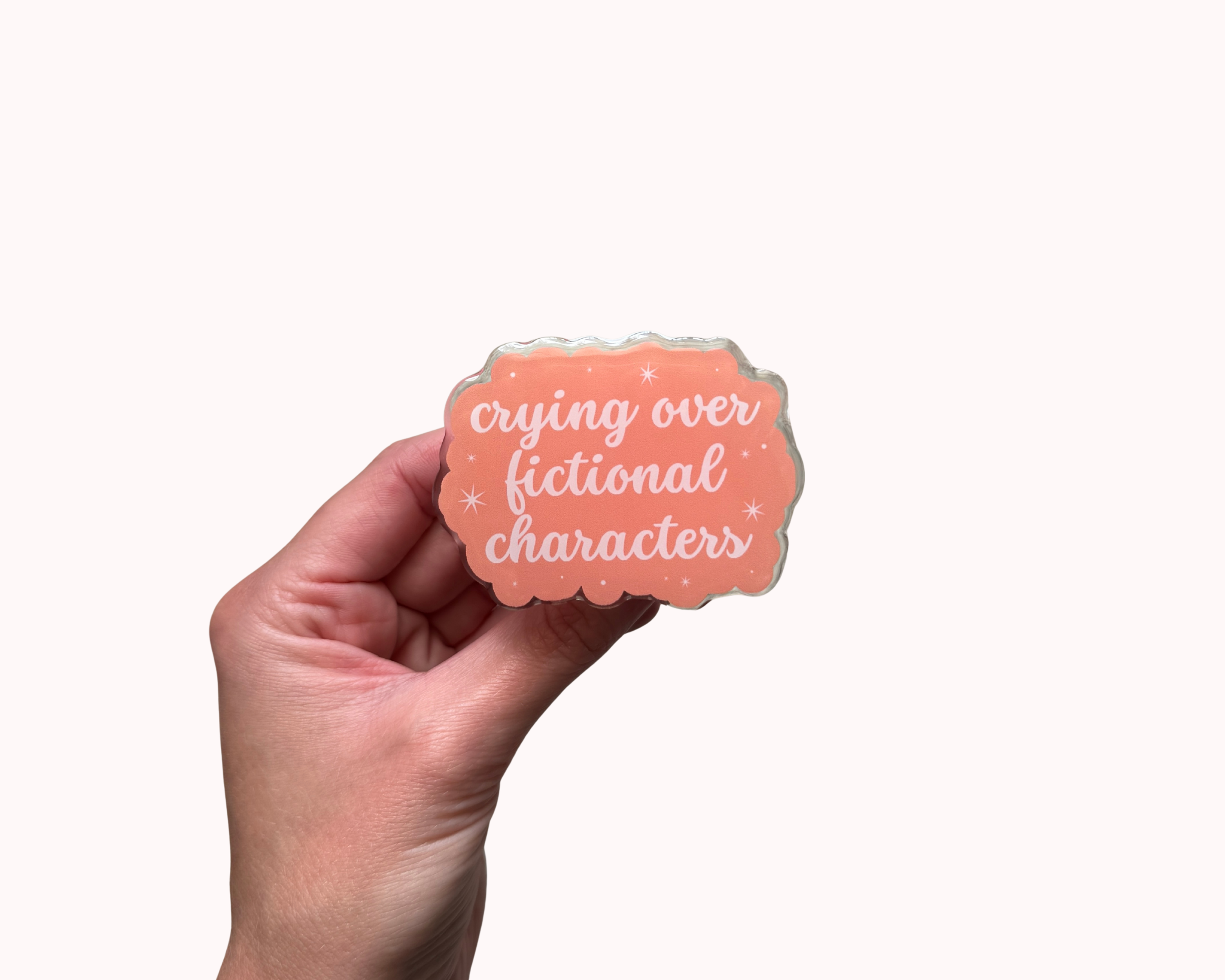 Paperback Fable & Co. – wholesale Phone grip – Crying Over Fictional Characters - Kindle Grip3