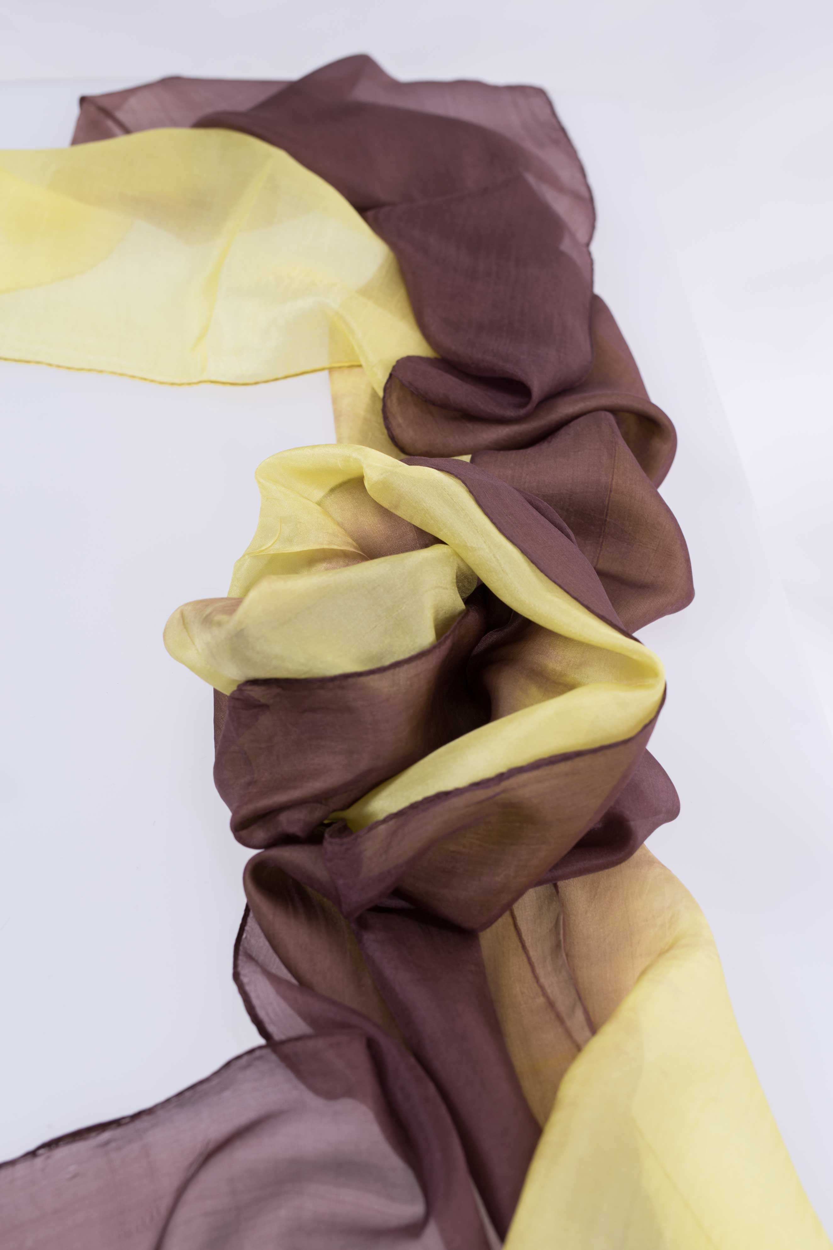 MR Complements - Wholesale Scarf - Women's - Two-tone natural silk scarf10