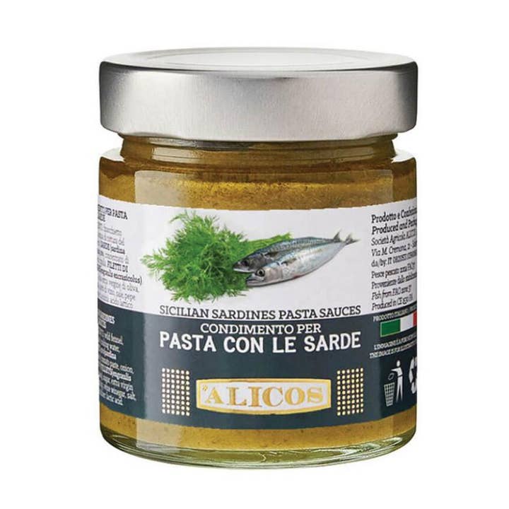 Dressing with Sicilian Sardines - Alicos for wholesale by Emporio Sicilia