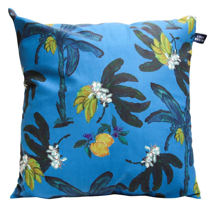 Banana Bungalow Pude Blå- 60cm for engroshandel hos Libby Watkins