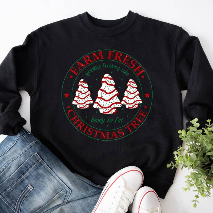 Farm Fresh Christmas Tree Cakes for wholesale by MidWest Tees