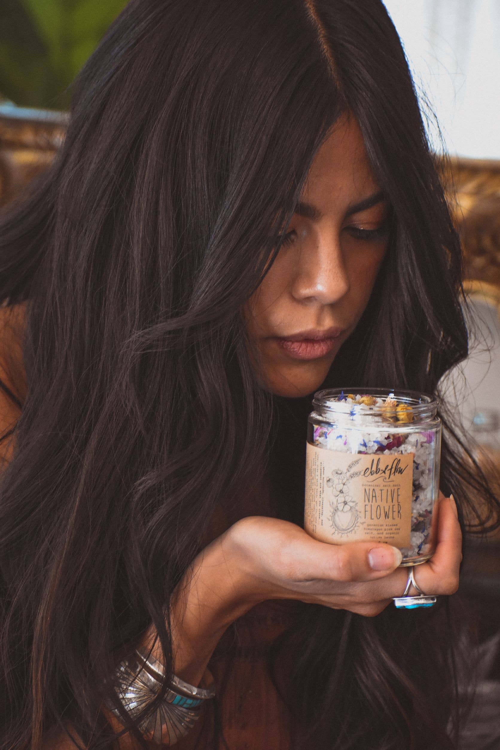 Ebb & Flow - Wholesale Bath Salts - Native Flower - Himalayan Pink Salt x Geranium x CA Florals2