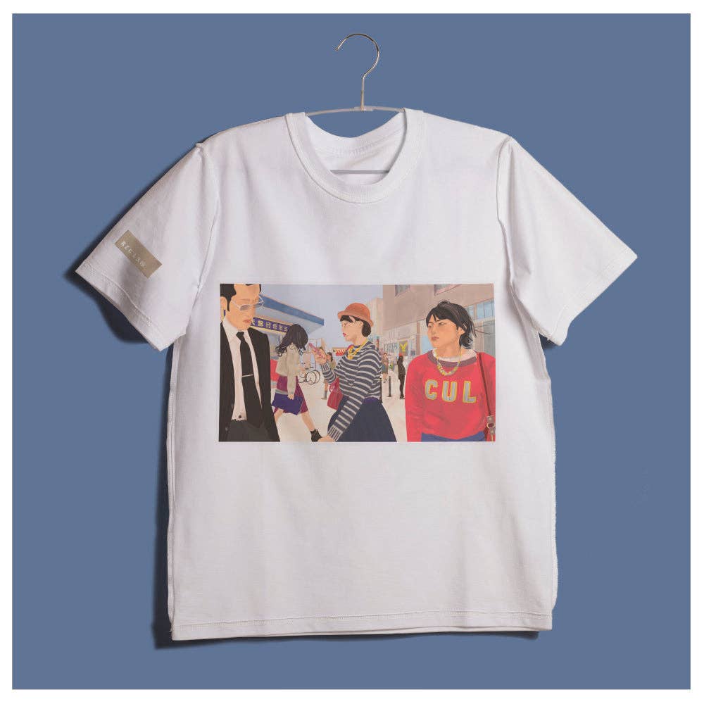 REC LS ® – T-shirt estampada - Unissexo por atacado – Camiseta Cul Tokyo REC LS® em algodão orgânico com estampa original2