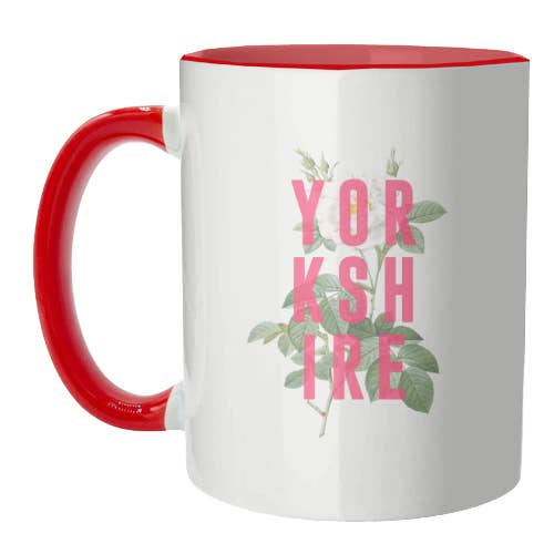 ART WOW - Wholesale Coffee Mug - Mugs 'Yorkshire White Rose'3