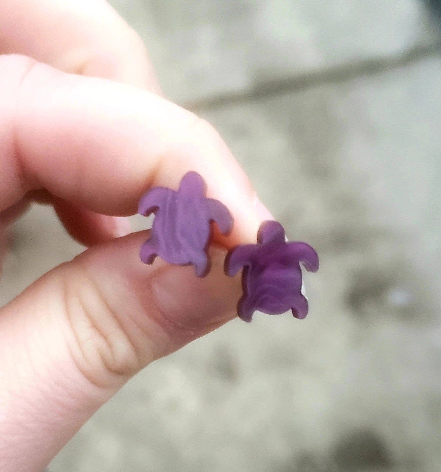 Shark Bitten - Wholesale Stud/Post Earrings - Sea Turtle Hatchlings1