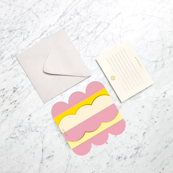 54 Celsius – wholesale Vase – OCTAEVO Mini Paper Vase Riviera Wave, Flower Vase & Card Set3