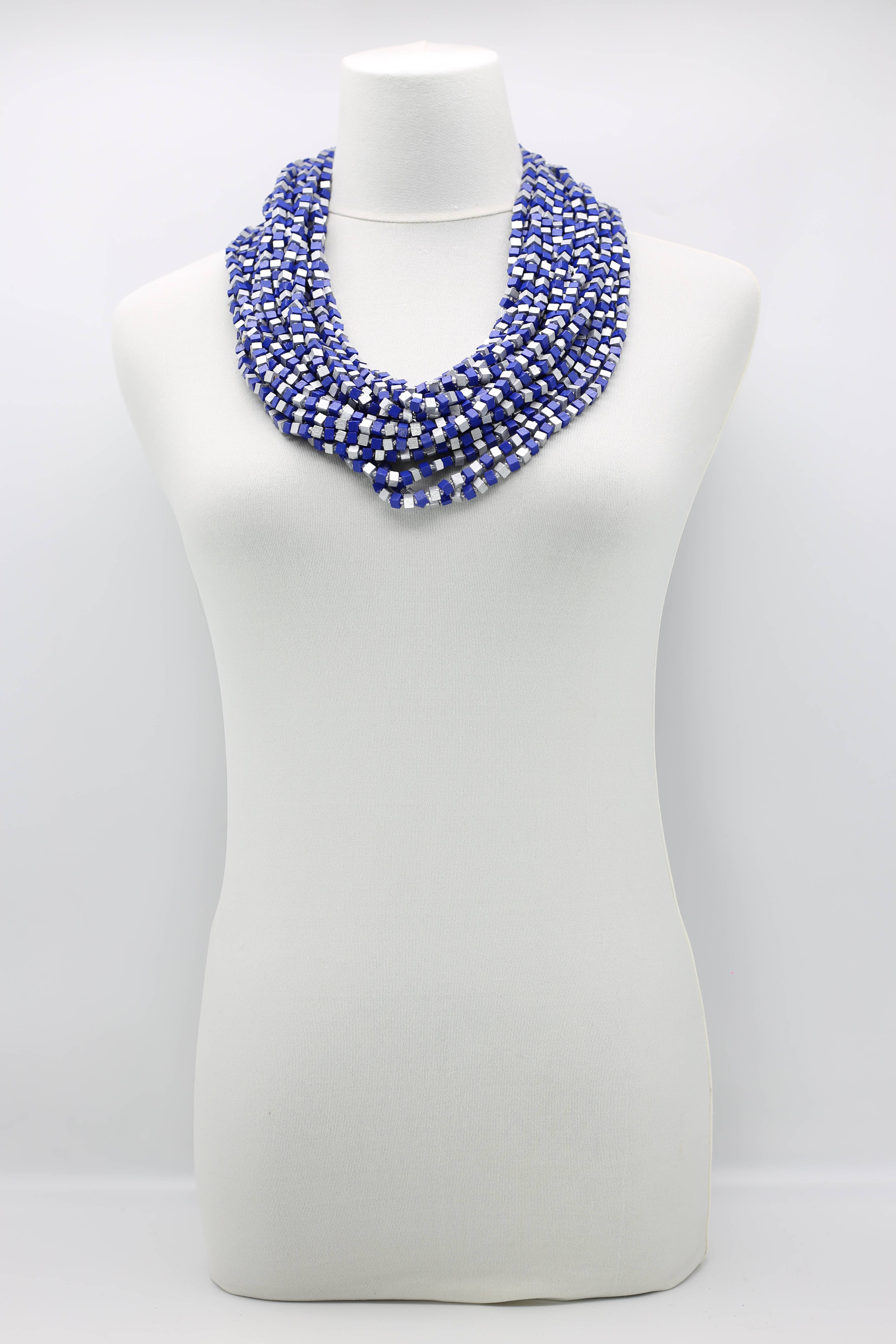 Jianhui London – Engroshandel Perlehalskæde – Den næste Pashmina halskæde Træperler - Mosaic Art67