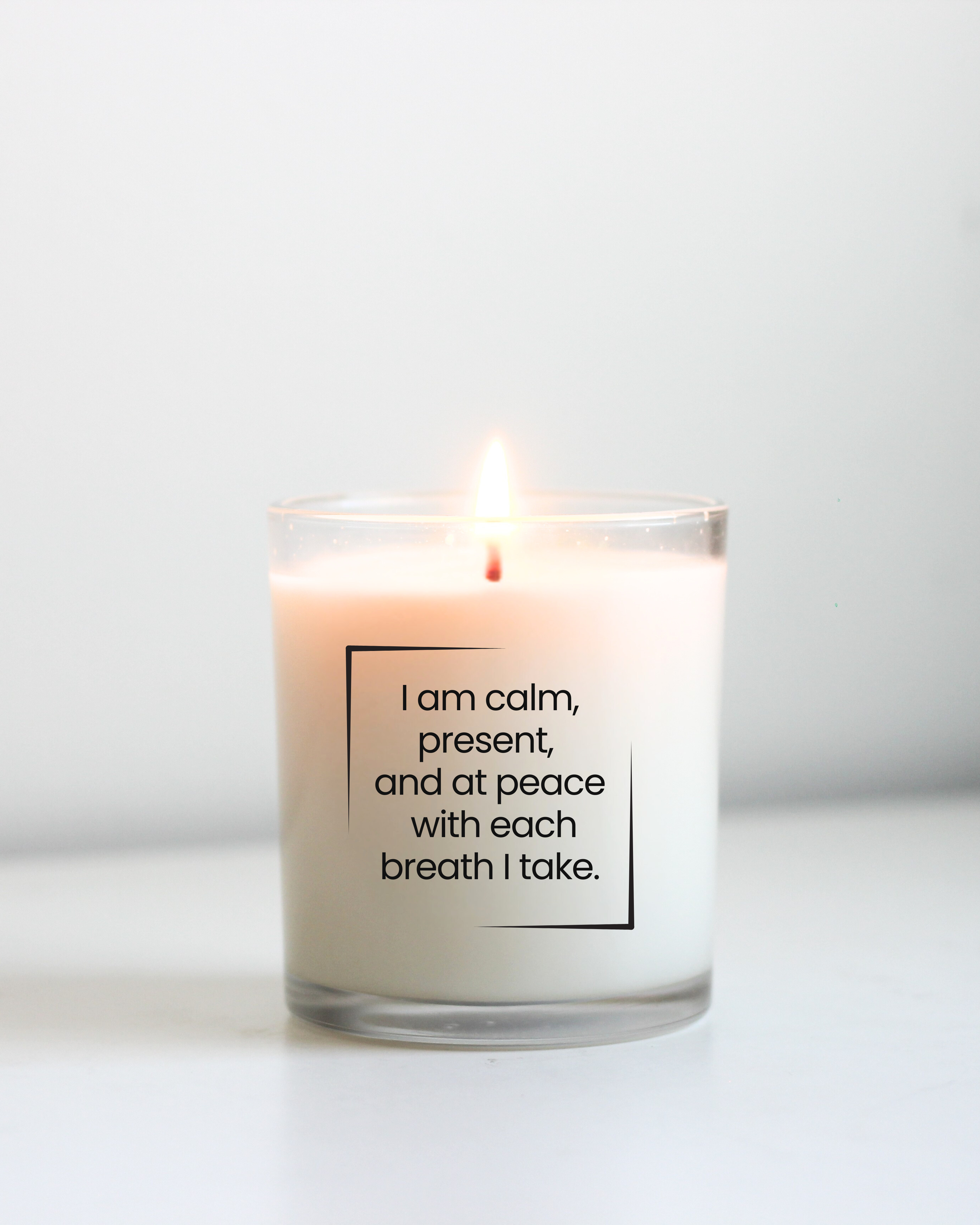 SCENTS BY FAY - Wholesale Jar/Filled Candle - 8oz Affirmation Soy Candles made with Pure Essential Oils1