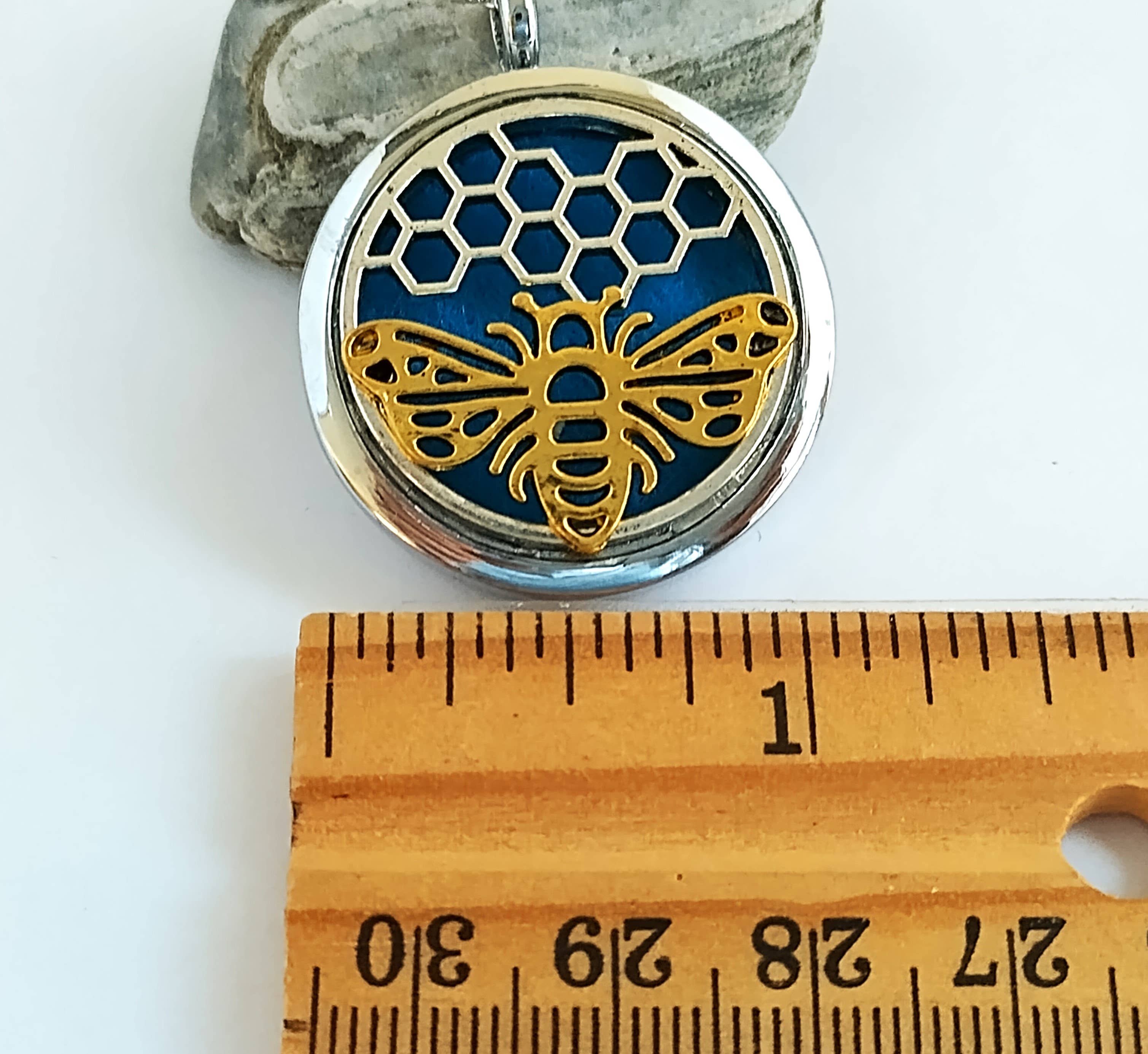 Piccadilly Pendants - Wholesale Locket Necklace - Bee Locket, Bee Necklace, Anxiety Necklace4