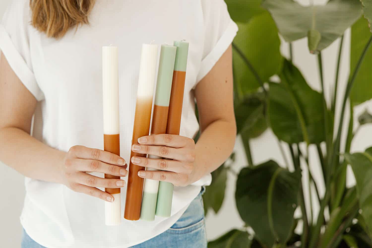 Gradient Candles Pine Tree S/3 for wholesale on Faire1