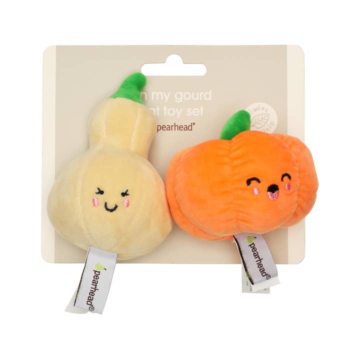 Pearhead - Wholesale Pet Toy Set - Cat - Gourds Fall Cat Toys, Set of 27