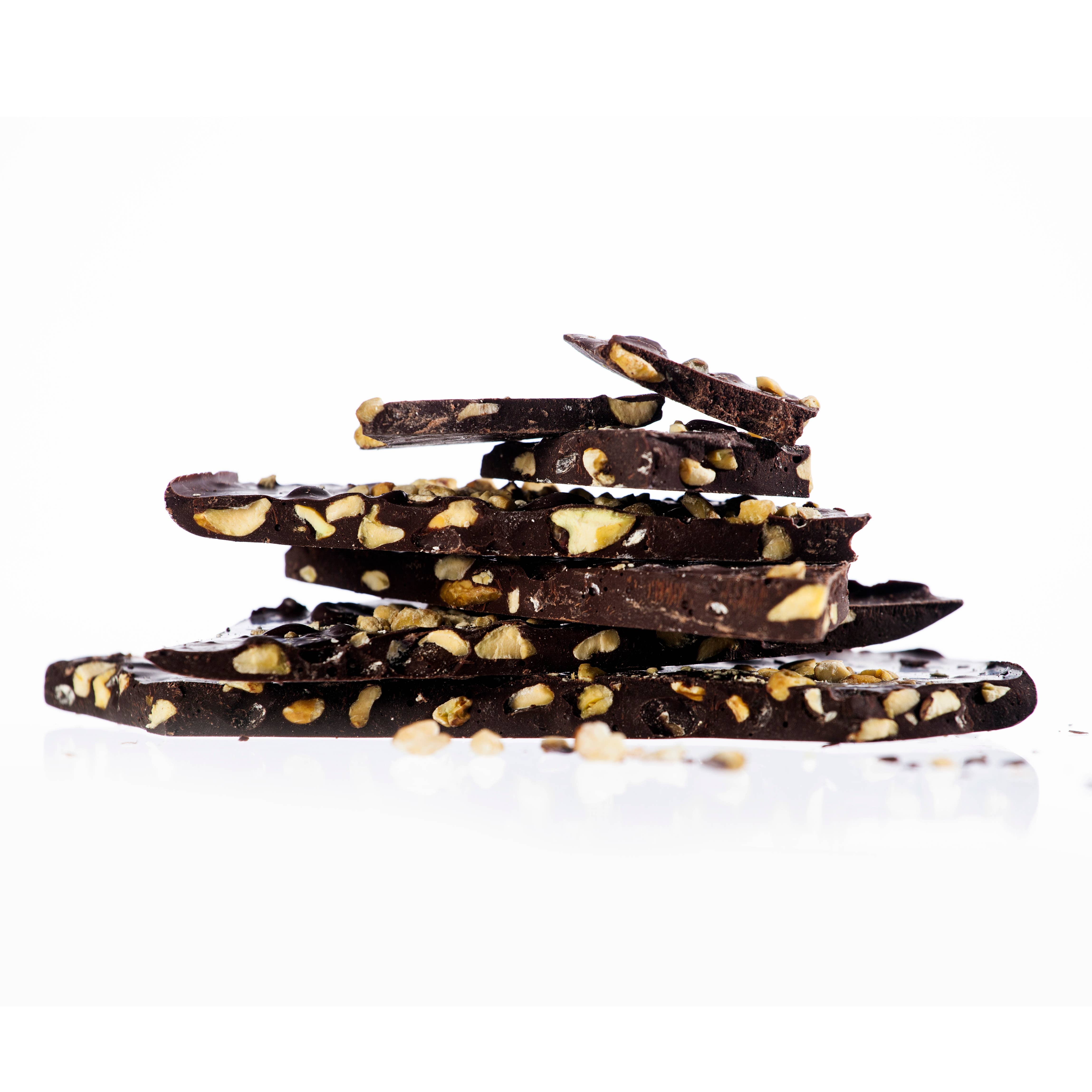 Wooden Table Baking Company - Venta al por mayor Chocolate - Corteza de chocolate negro con nueces y jengibre3