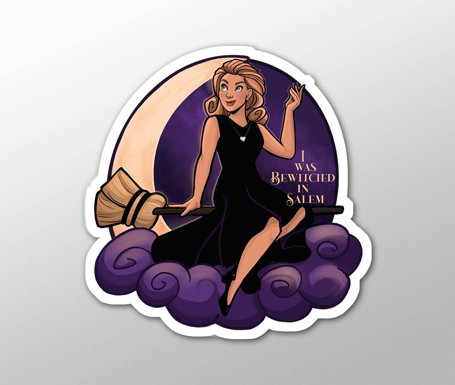 Karen Hallion Illustration - Wholesale Sticker - Bewitched Individual Die Cut  Sticker 0