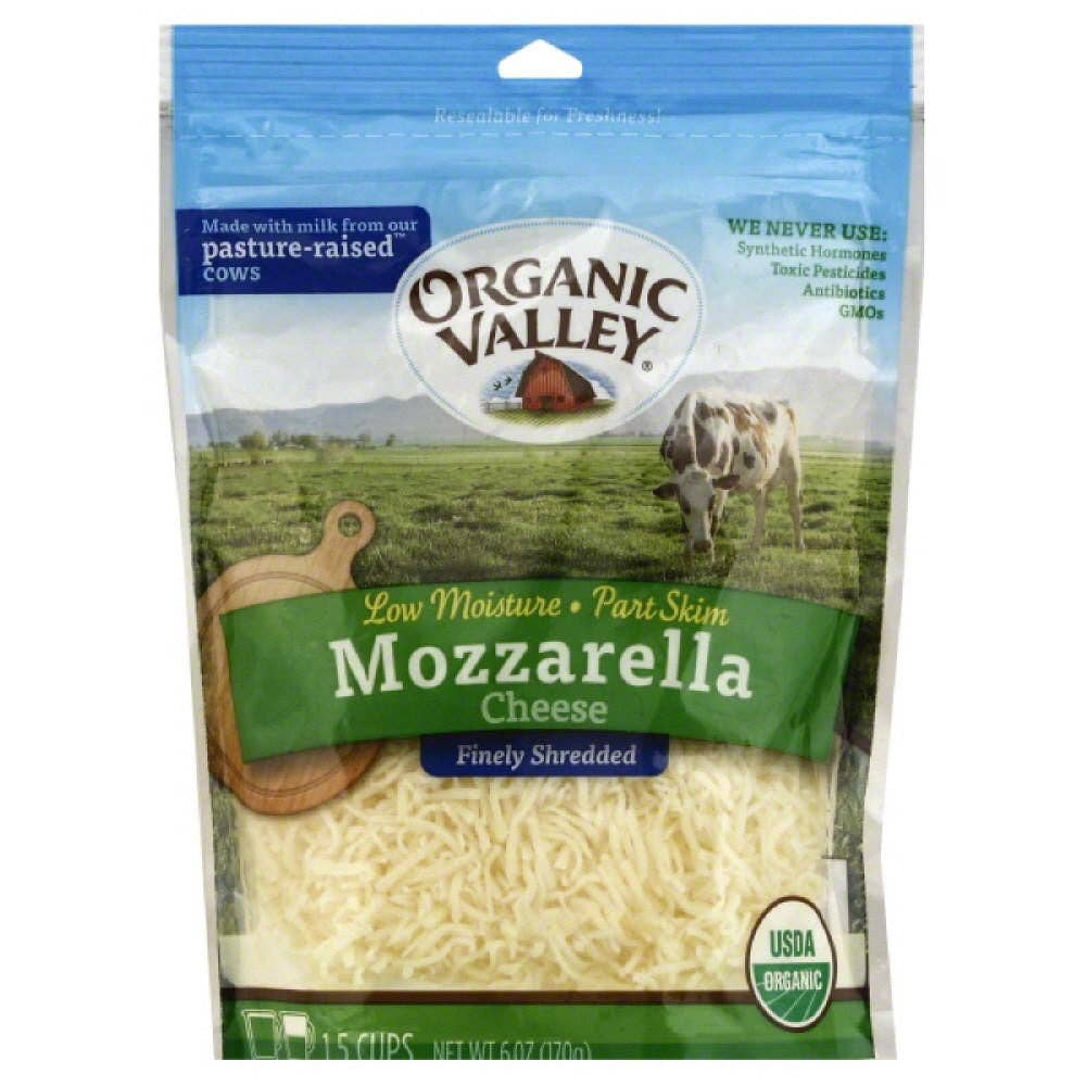 KeHE Distributors, LLC - Wholesale Popcorn - Organic Valley Mozzarella Finely Shredded Cheese, 6 Oz0