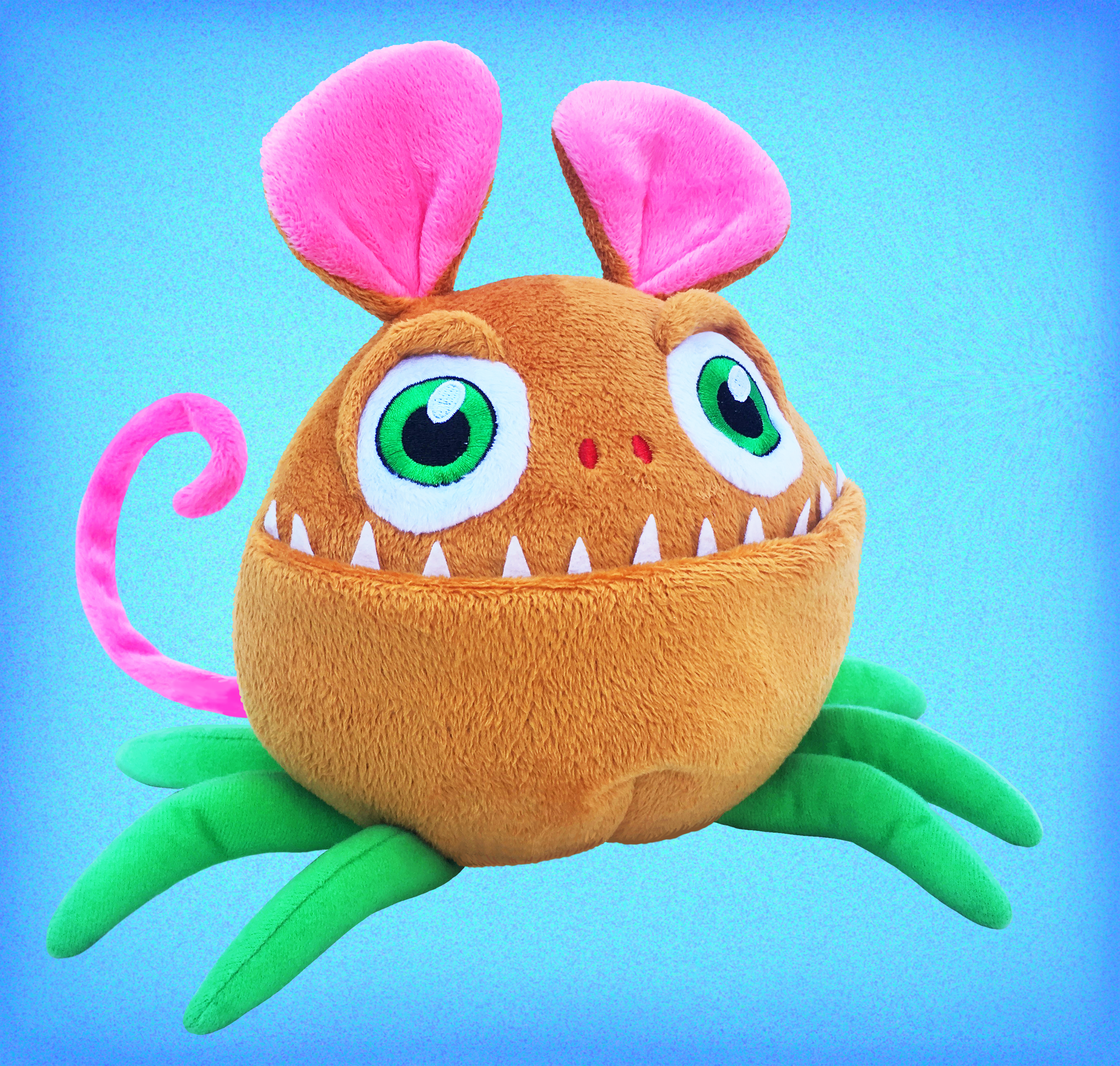 Mutasia - Vente Peluche – enfant et bébé - Peluche Happy Nib (Piranha-souris-araignée)6