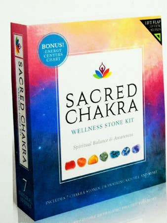 Bange Chakra Wellness Stenboks Sæt for engroshandel hos Fantasy Gifts