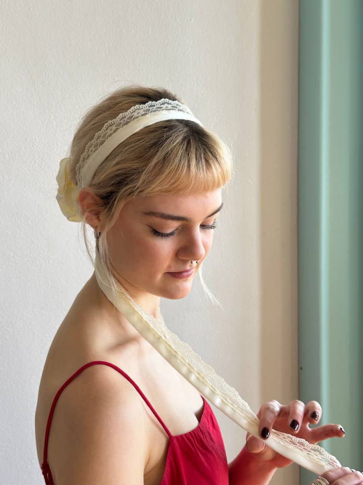 Edie Long Line Headband for wholesale by Room Shop