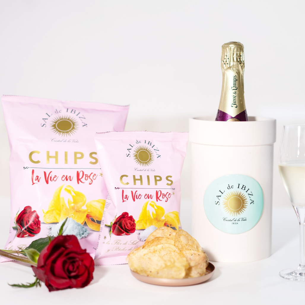 LE GOURMET CENTRAL - Vente Chips - Croustilles Sal de Ibiza « La Vie en Rose »2