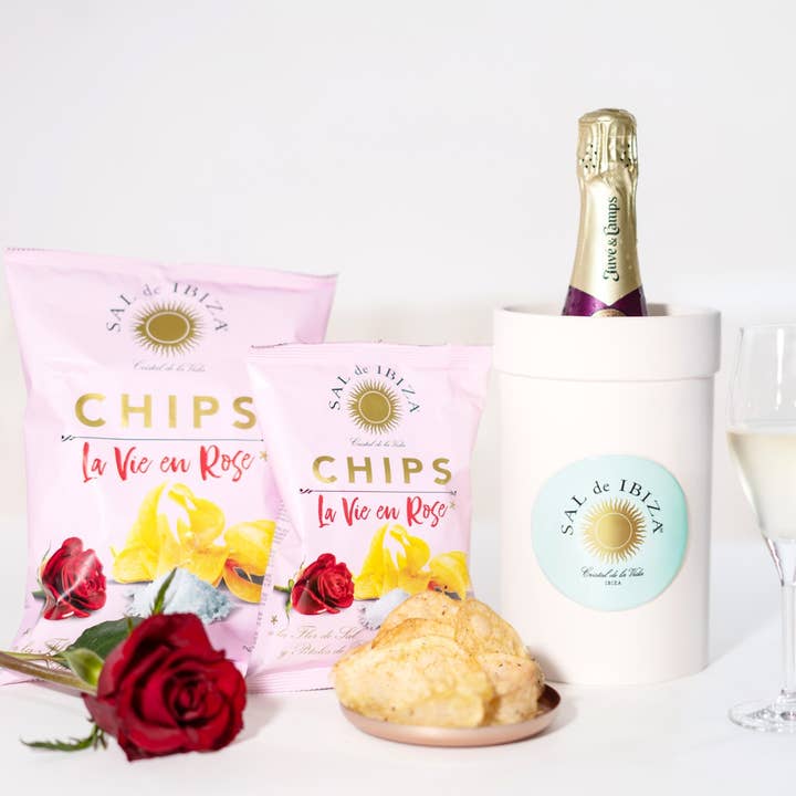 LE GOURMET CENTRAL - Vente Chips - Croustilles Sal de Ibiza « La Vie en Rose »2
