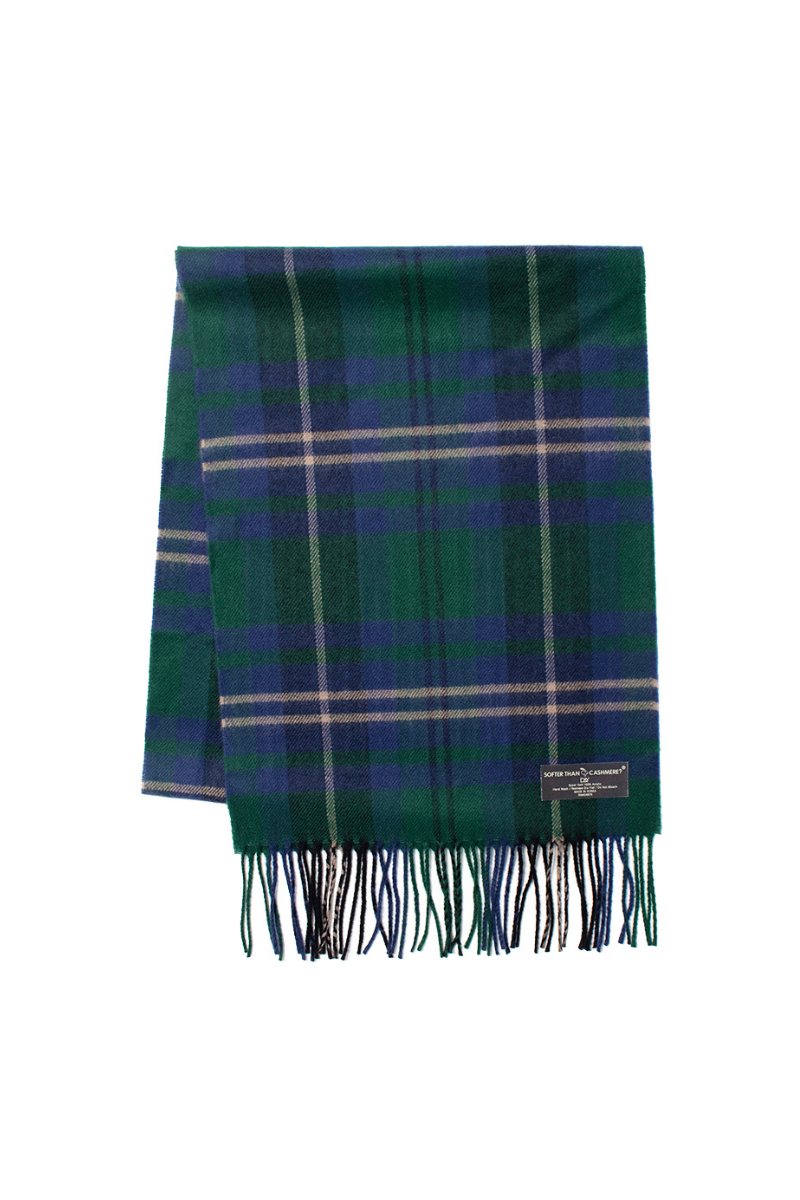 David And Young - Wholesale Scarf - Unisex - Softer than Cashmere PLAID BUFF Vegan Cashmere Touch Scarves13