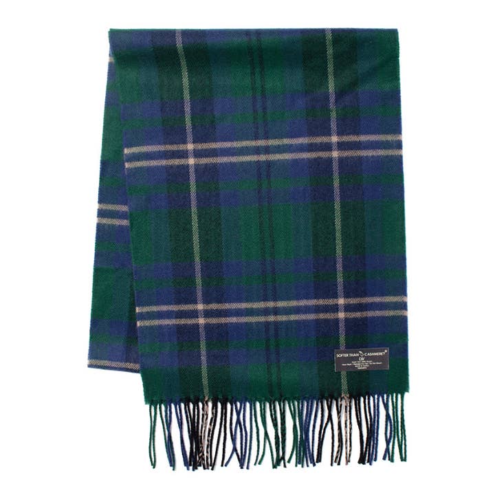David And Young - Wholesale Scarf - Unisex - Softer than Cashmere PLAID BUFF Vegan Cashmere Touch Scarves19