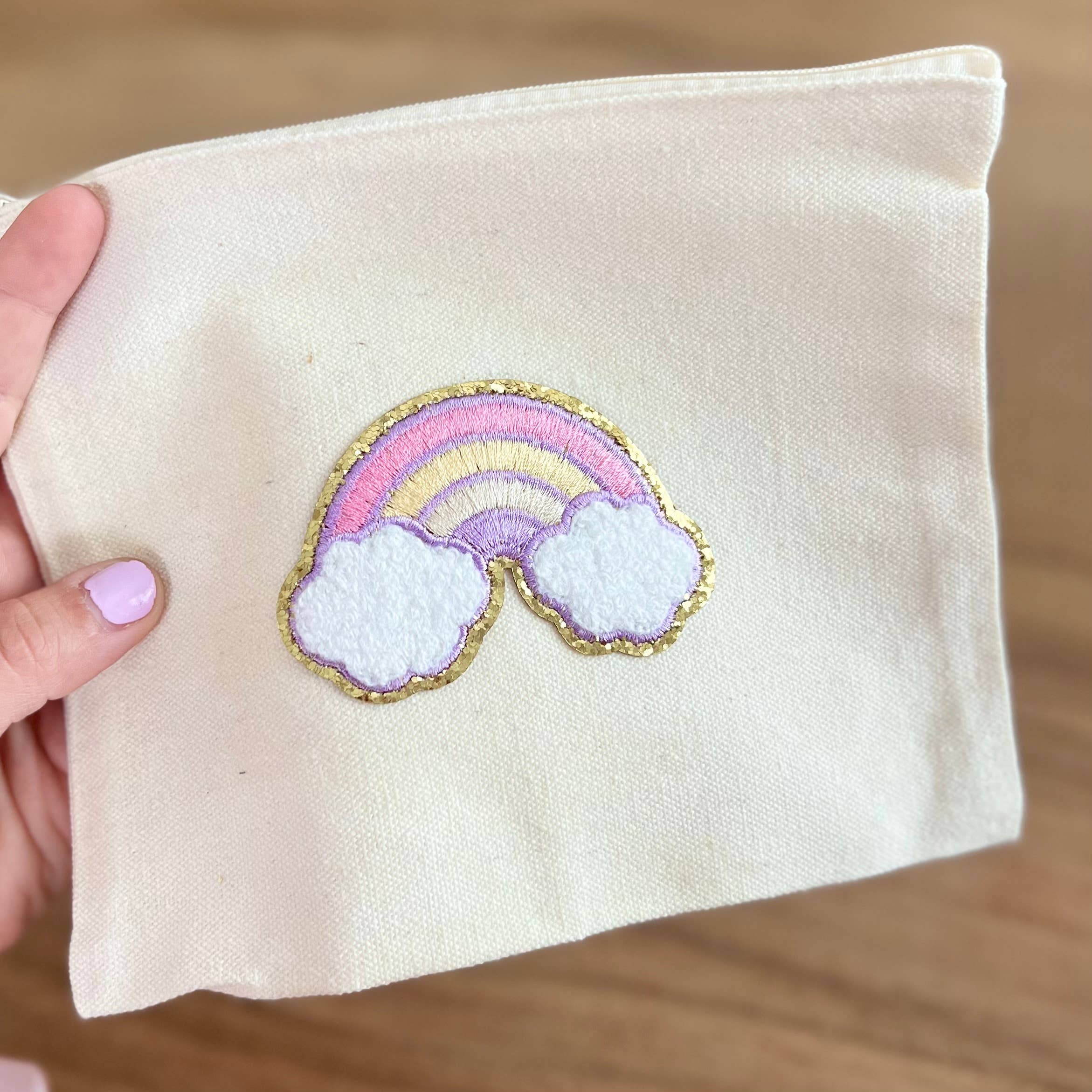 Palmy Pineapple - Wholesale Patch - Chenille Rainbow Patch | Self Adhesive1