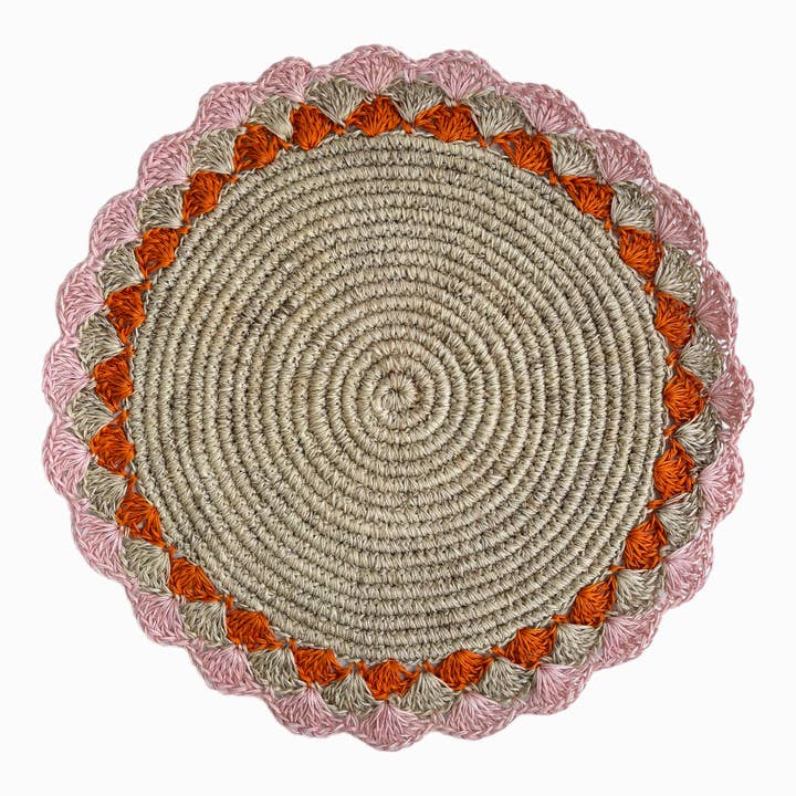 Fique Petals Placemat for wholesale by Coro Cora™