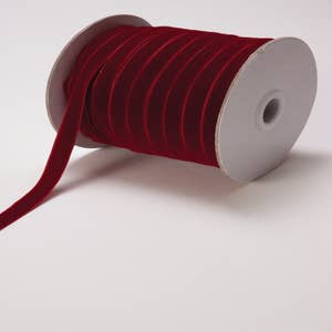 38mm Black/Blue/Red Velvet ribbon 1.5 inch wholesale - RibbonBuy