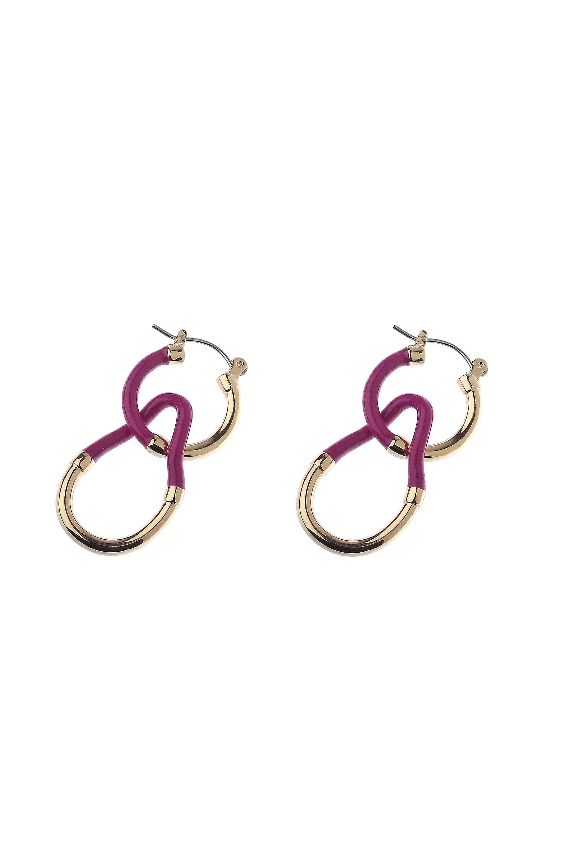 Oceanic Jewellers - Majique London - Wholesale Hoop Earrings - Luxe Cascade Fusion Elegance Drop Earring1