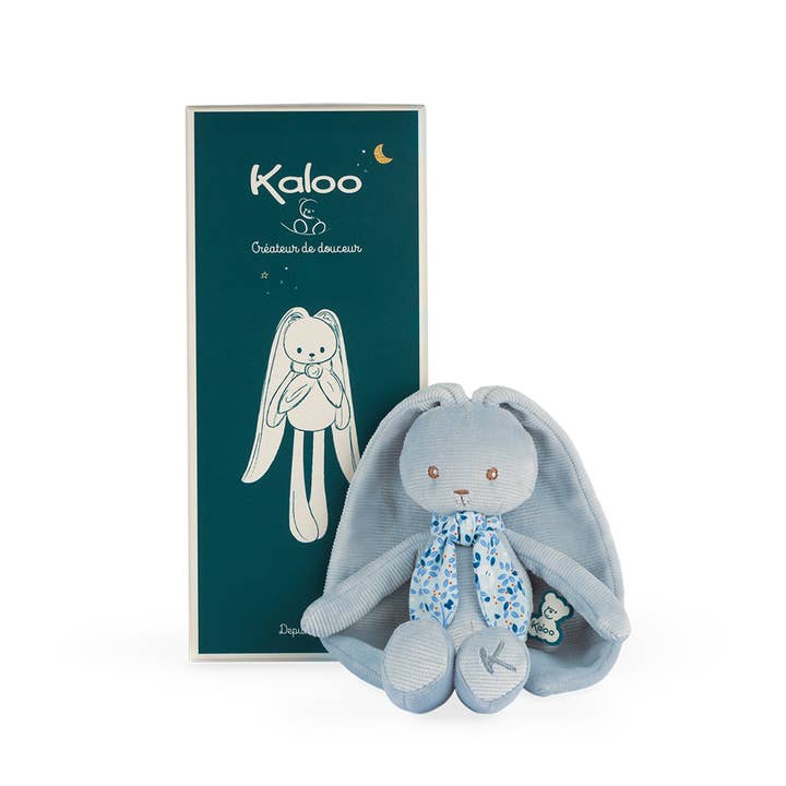 Janod - Wholesale Stuffed/Plush Toy - Kids & Baby - K969939 (Lapinoo - Doll Rabbit Blue - Small)