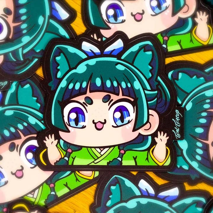 MaoMao Sticker for wholesale by TealTeacup