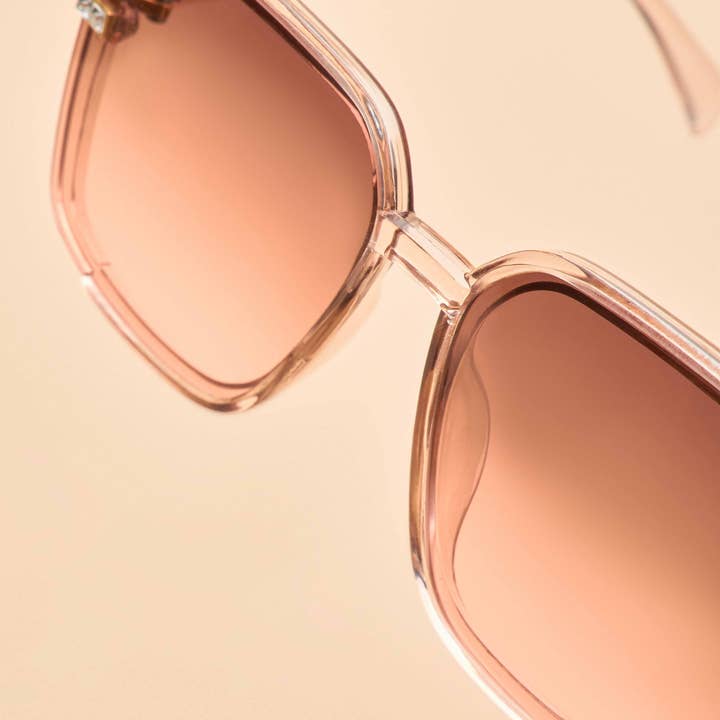 Powder Design inc - US - Wholesale Sunglasses - Women's - Luxe Sutton Sunglasses - Rose