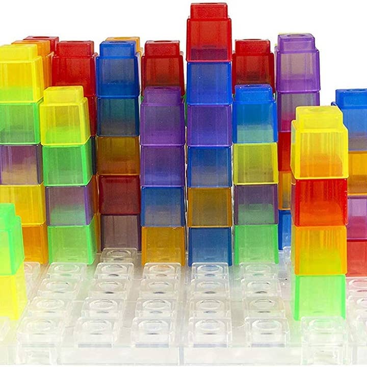 Think Fast Toys- Translucent Counting and Sorting Cubes for wholesale by Think Fast Toys