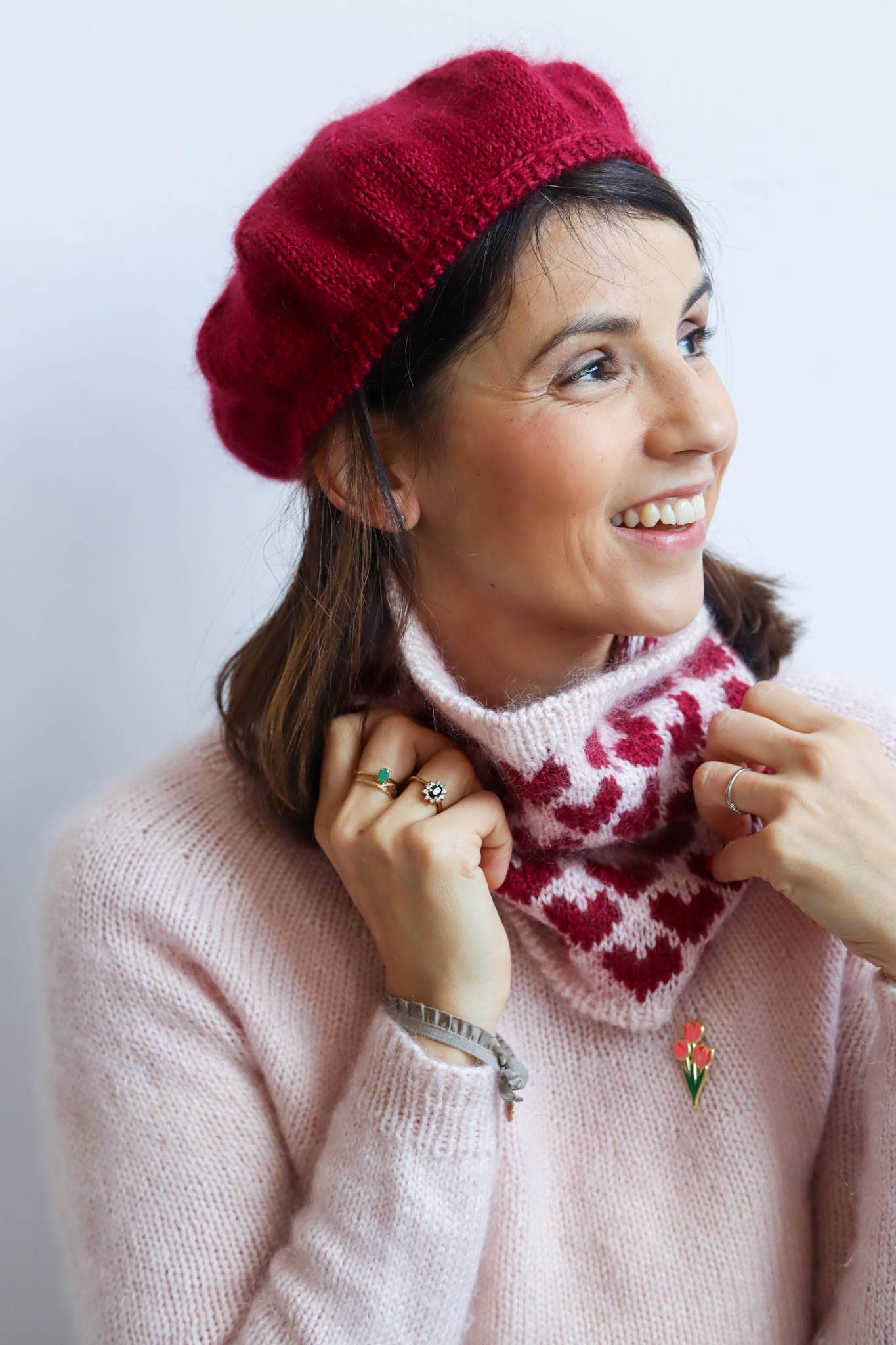 Lise Tailor - Vente Accessoire de tricot/crochet - Patron de tricot - Snood Amour3