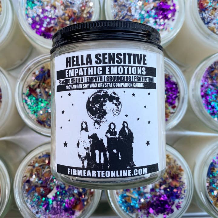 Firme Arte Internet Bodega - Wholesale Jar/Filled Candle - CC Candle | Hella Sensitive | Empathic Emotions0