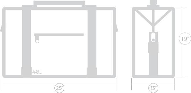 NorChill - Wholesale Koeler/koeltas - Norchill Outdoorsmen Series 48 - Koeltas voor blik10