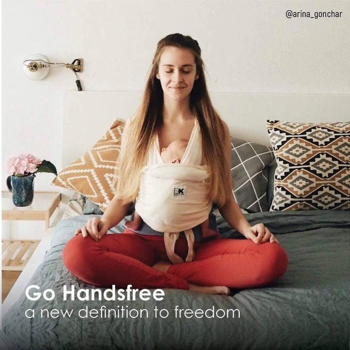 Baby K’tan Organic Baby Carrier - Natural for wholesale on Faire